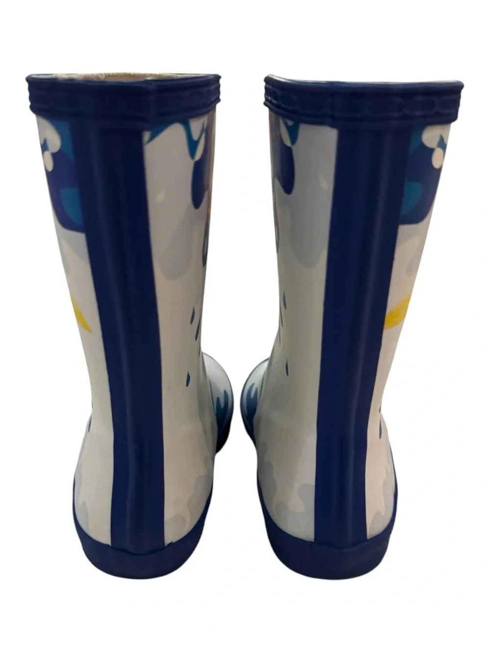 Hunter x Peppa Pig Muddy Puddles Rain Boots Blue Girls 10 Boys 9